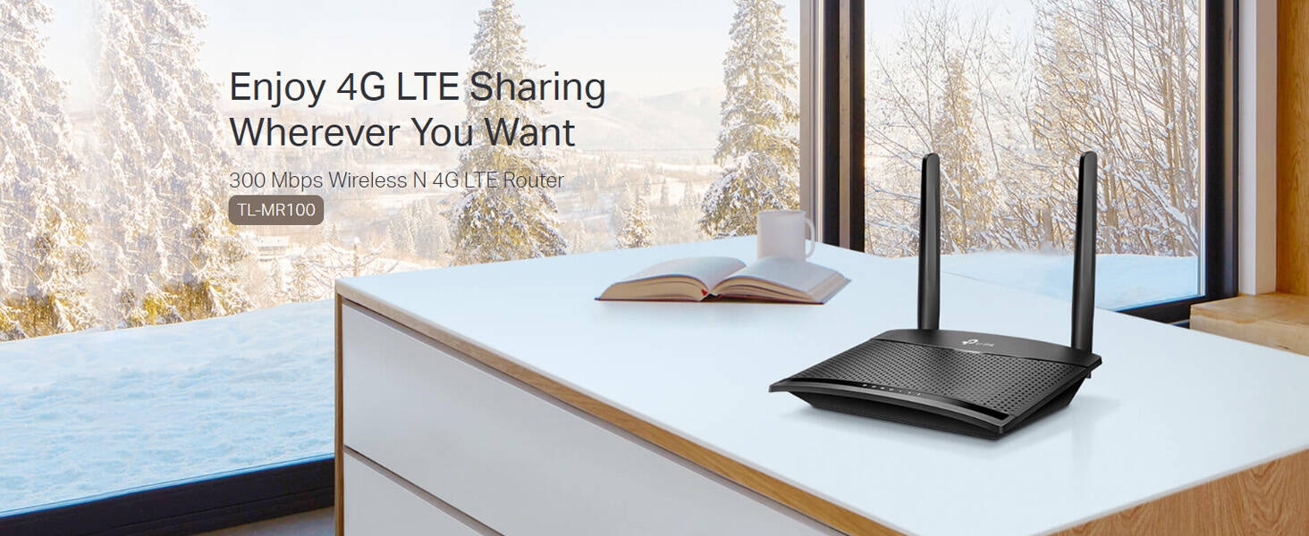 TL-MR100 300 Mbps Wireless N 4G LTE Router