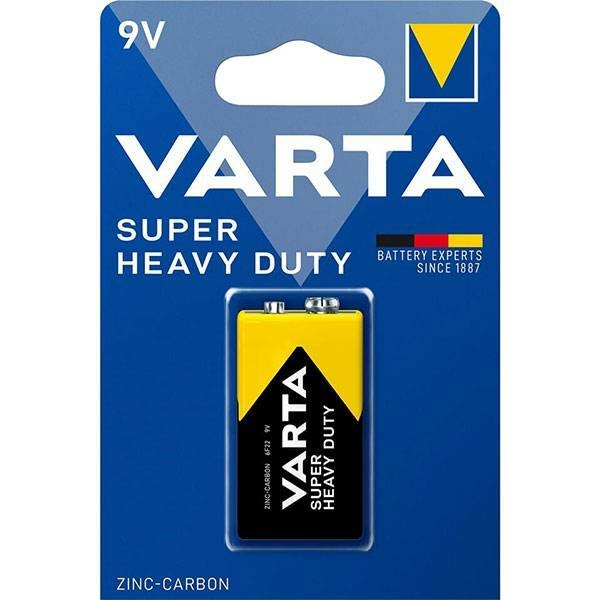 Varta Batterien 9 Volt 6F22 Longlife
