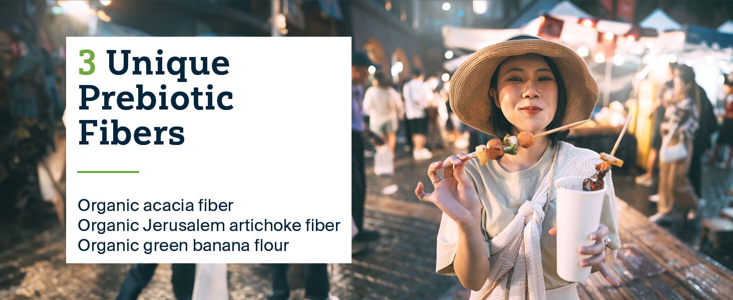 Hyperbiotics Prebiotic Powder Fiber Powder Fiber Supplement