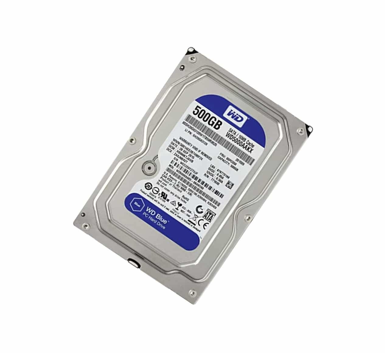 Western Digital Disque Dur Interne SATA HDD 3.5 Pour PC Gamer