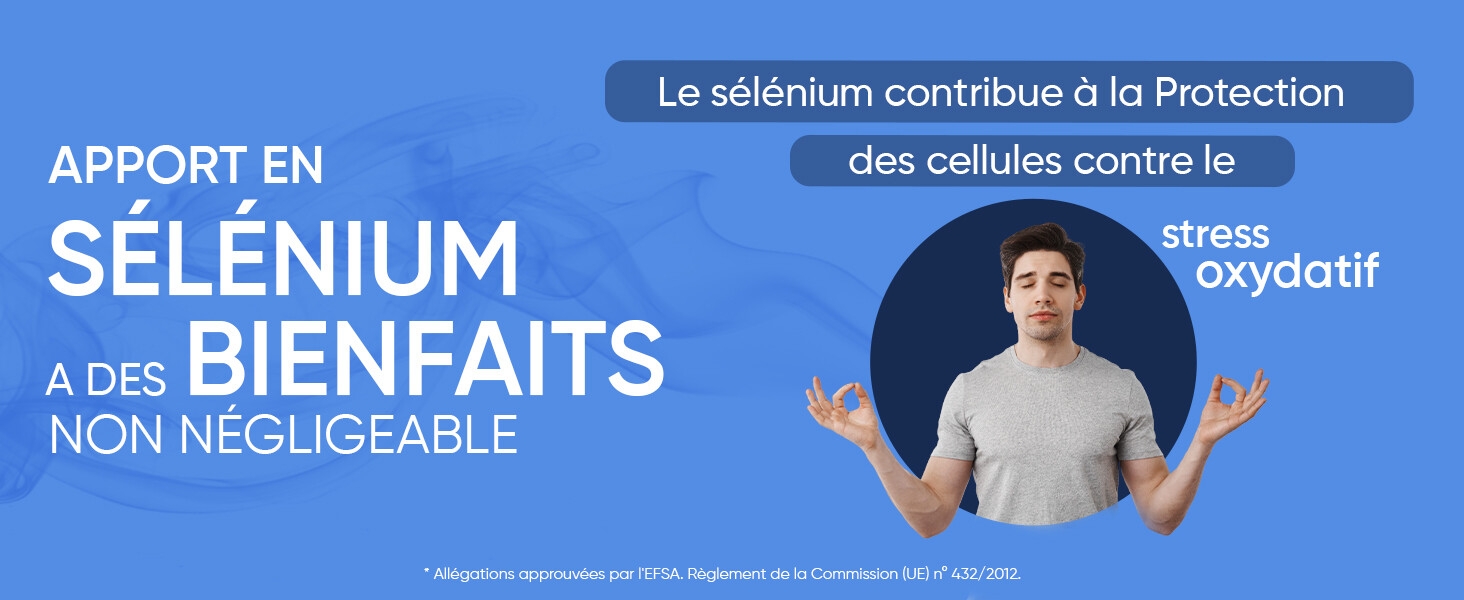 selenium pur selenomethionine cheveux ongles thyroïde zinc comprime bio ace