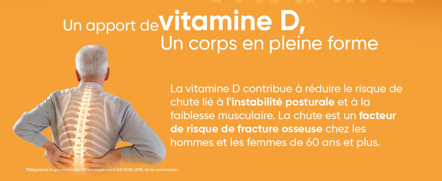 un apport de vitamine d3 pour votre apport en caclium et des os sains