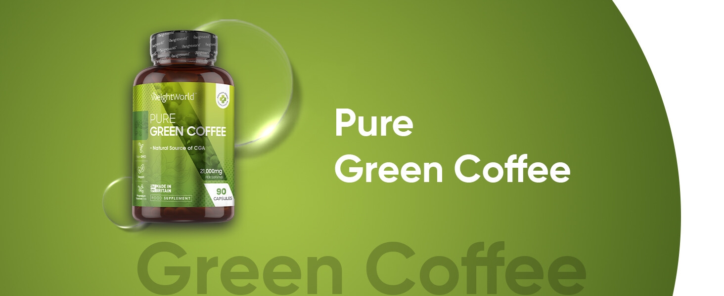 Green Coffee Pure 21000mg 90 Capsules