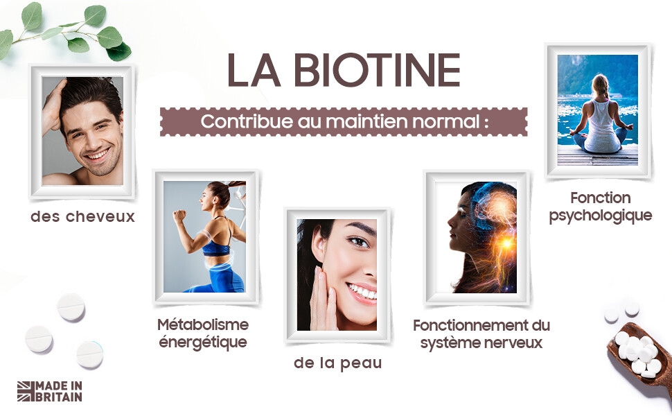 Biotin 12000 mcg Extra Strong, 365