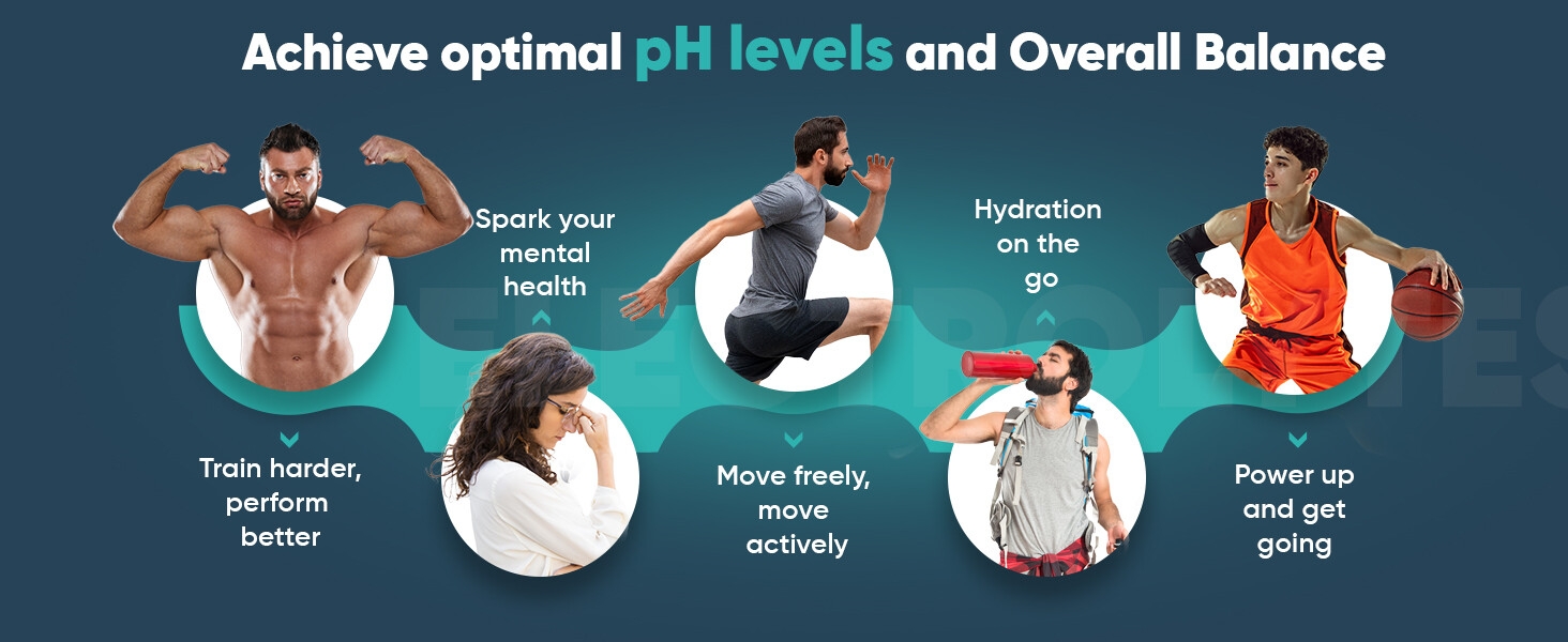 Achieve optimal pH levels and Overall Balance