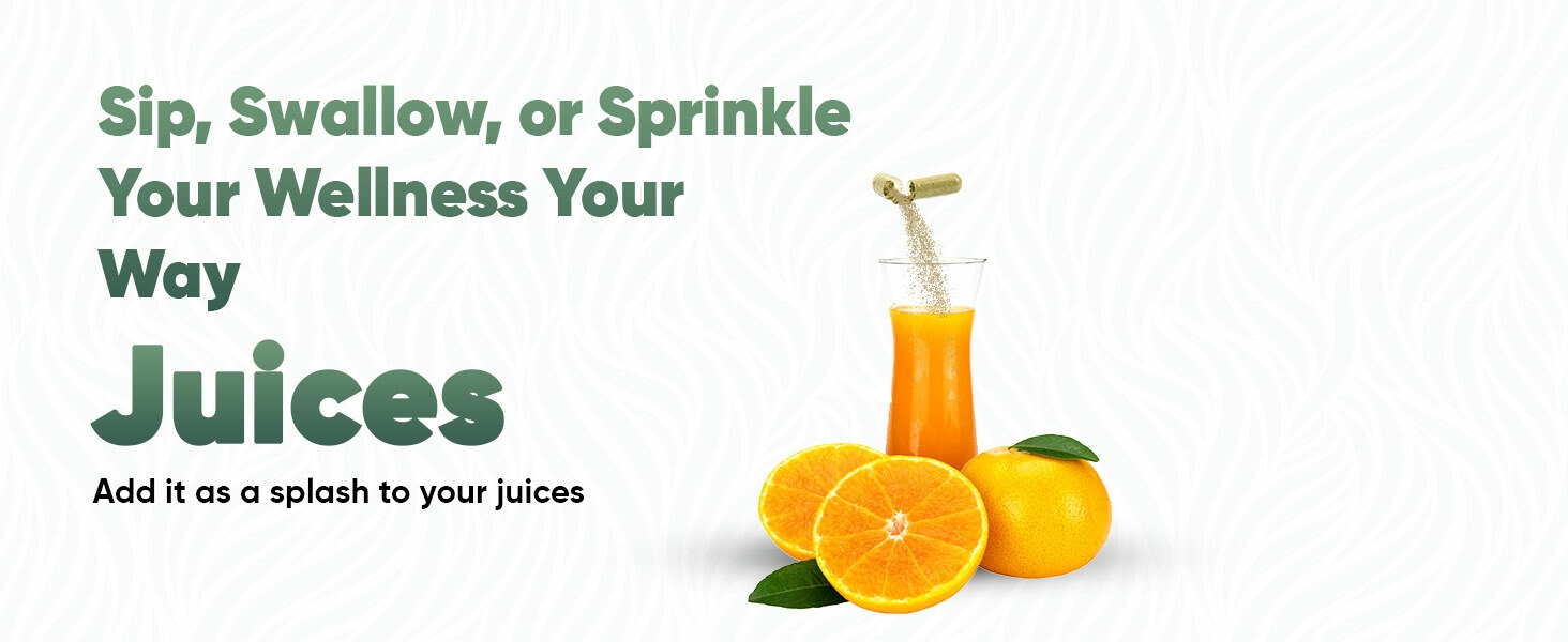 Juices: Add it as a splash to your juices