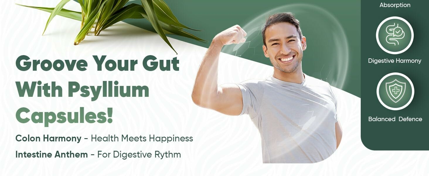 Organic Psyllium Husk Capsules