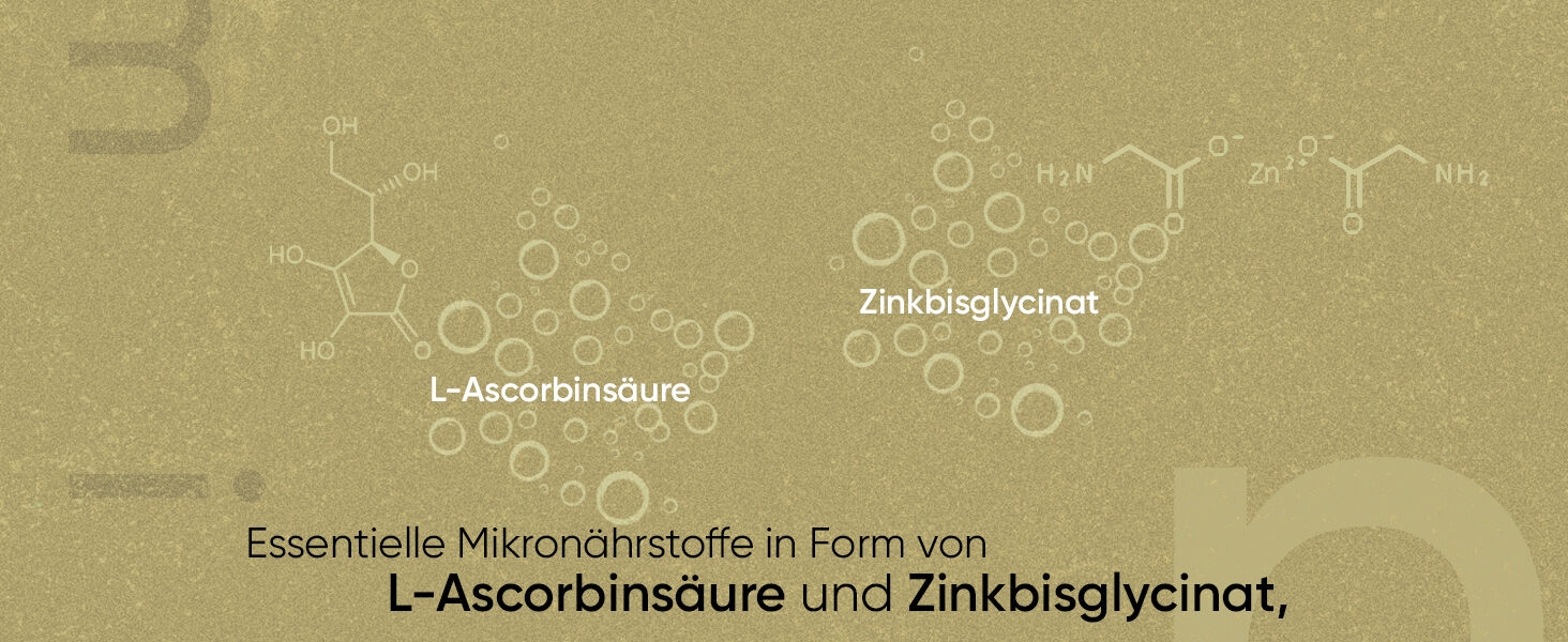 Nehmen Sie 6 Monate lang täglich unsere VitaminC und Zink Tabletten