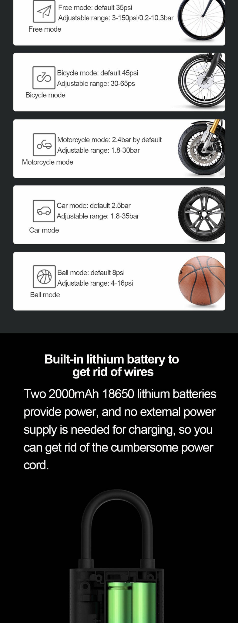Xiaomi Portable Electric Air Compressor 1S prix maroc