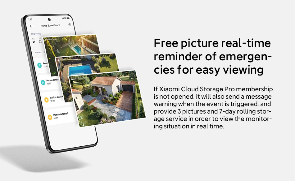 S8b0c681569fa4a5c9f567dfd78faddbcN Xiaomi Camera Bw300 IP67 D130° 2K CCTV 2.4G WIFI Full-colour Night Vision Solar Camera Garantie 1AN