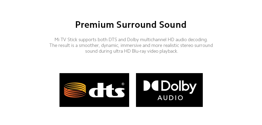 Xiaomi Mi TV Stick Premium Surround Sound