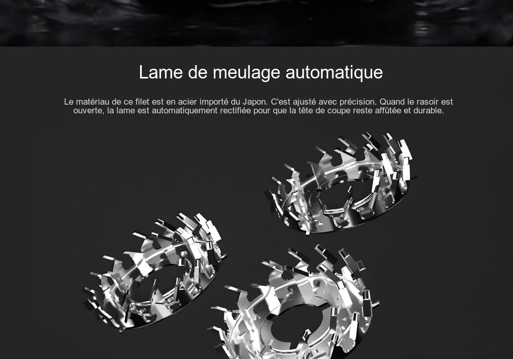 ENCHEN Rasoir Electrique Intelligent Anti-serrage de Xiaomi You Pin- Noir ENCHEN Rasoir Electrique Intelligent Anti-serrage de Xiaomi You Pin- Noir