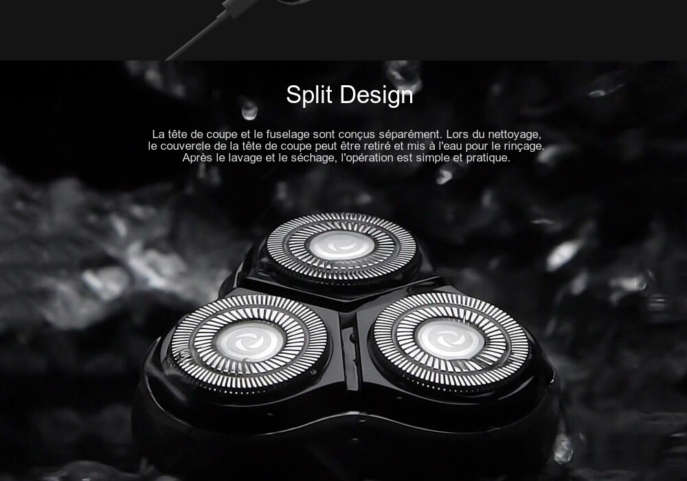 ENCHEN Rasoir Electrique Intelligent Anti-serrage de Xiaomi You Pin- Noir ENCHEN Rasoir Electrique Intelligent Anti-serrage de Xiaomi You Pin- Noir
