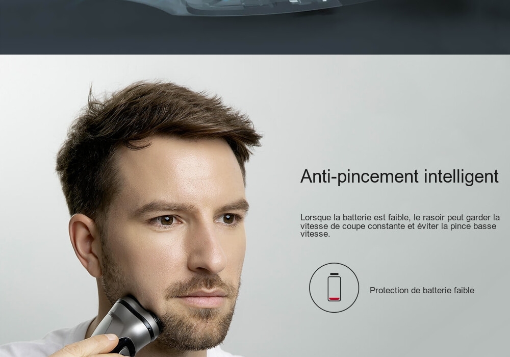 ENCHEN Rasoir Electrique Intelligent Anti-serrage de Xiaomi You Pin- Noir ENCHEN Rasoir Electrique Intelligent Anti-serrage de Xiaomi You Pin- Noir