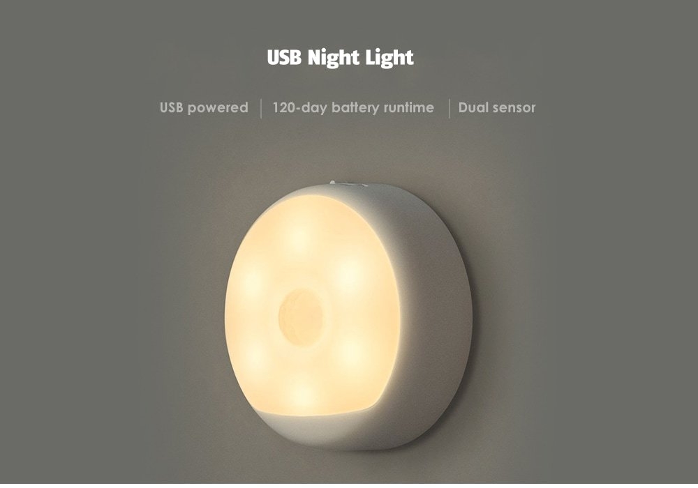Yeelight USB Night Lamp / Smart Bulb (température de couleur double / RGBW)- White Yeelight USB Night Lamp / Smart Bulb (température de couleur double / RGBW)- White