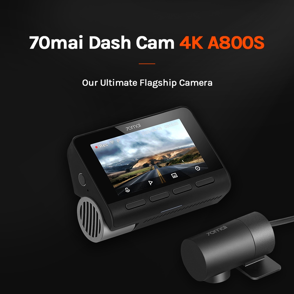 Dashcam 4K – Dashcam pour voiture avant et arrière – Qualité cinéma –  Système ADAS –