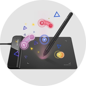 xp pen tablette graphique à dessin G430S tablette tactile pallette dessin OSU art digital numérique