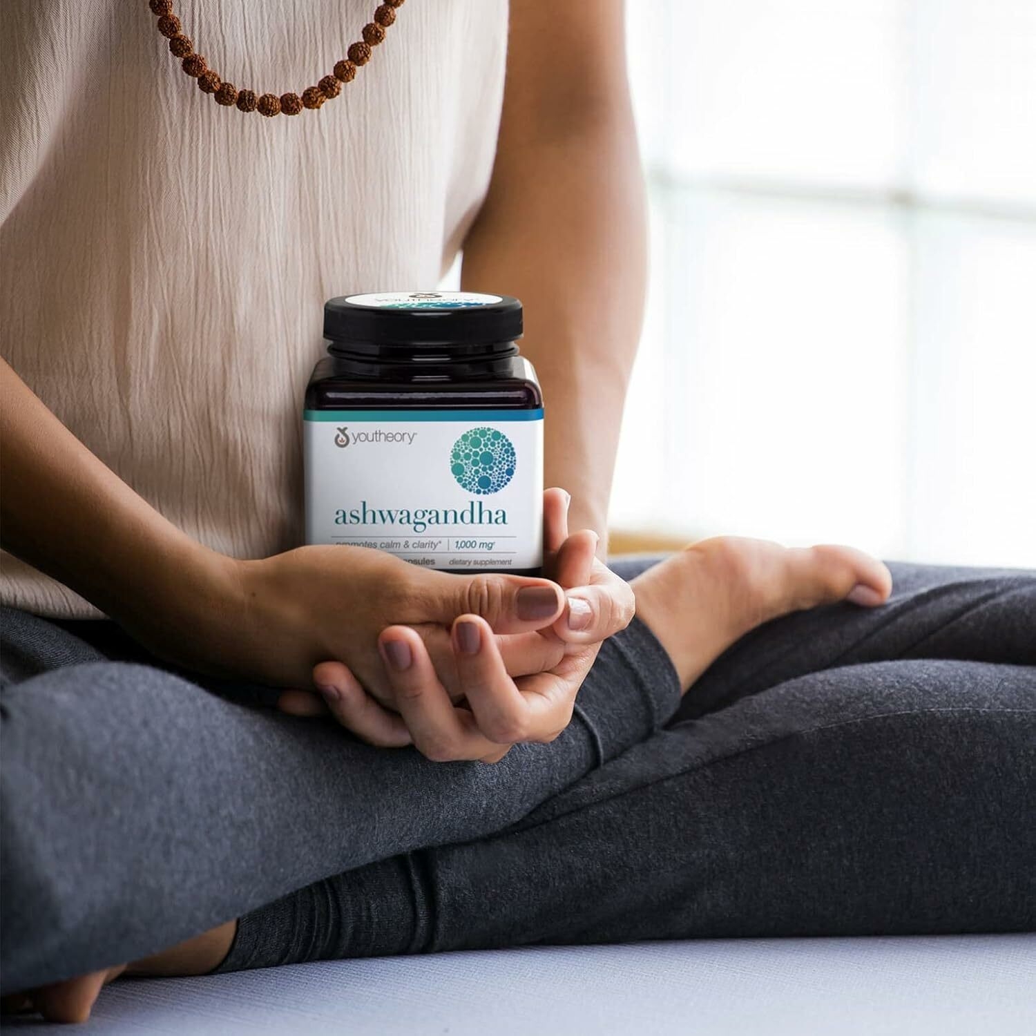 Amazon.com: Youtheory Ashwagandha 60 Count (1 Bottle) : Health & Household