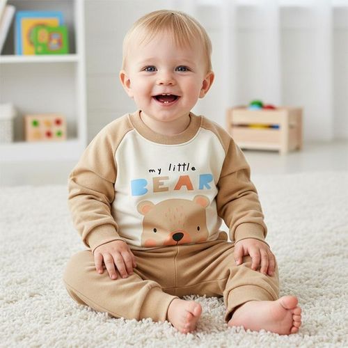Ensemble Bébé 2 Pièces en Coton – 6 Mois – My Little Bear