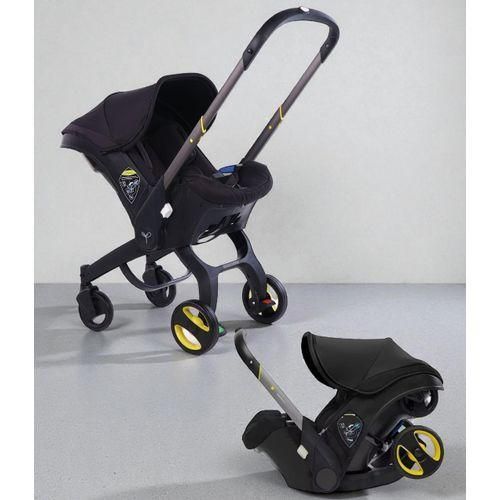 Poussette 4 en 1 Multifonction – Transformable en Maxi-Cosi, Ultra Confort et Sécurité Bébé