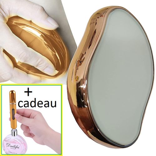 أداة إزالة الشعر الذهبي مع هدية رذاذ عطر بلون عشوائي