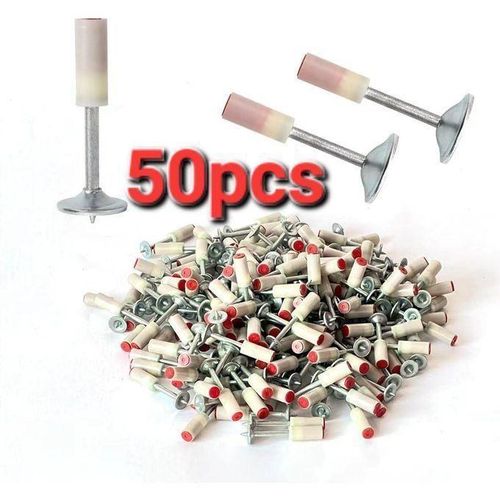 Pack 50 clous pour pistolet clous manuel en acier