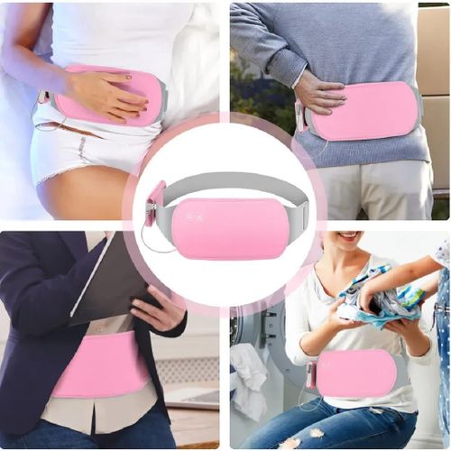 Ceinture Chauffante Portable et Rechargeable – Soutien Abdominal et Lombaire pour Soulager les Douleurs.