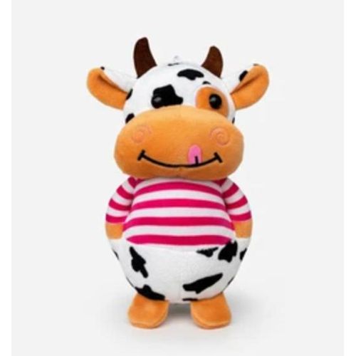 Nounours, vache en Peluche Doux 18 cm// Jouet de bébés // Cadeau d'anniversaire