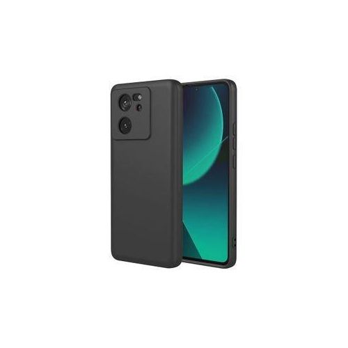 Case Coque Souple Liquid Silicone pour Xiaomi 13T 5G / Xiaomi 13T Pro 5G noir– Protection élégante et maniabilité