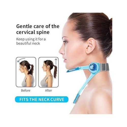 Support de Cou Réglable Collier Cervical Dispositif de Traction Cervicale Pour Soulager la Douleur