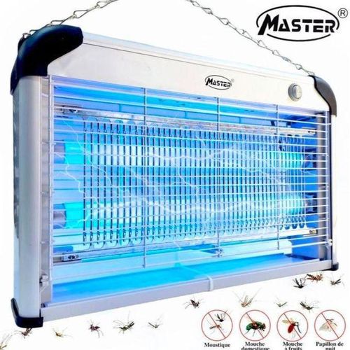 Master anti-moustiques électrique Lampe à mouches avec zone de capture économique de 120m Carre LED