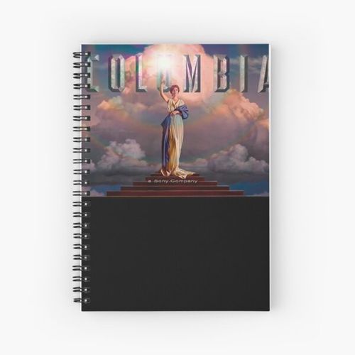 Columbia Company Movies Pictures Spiral Notebook Bloc note