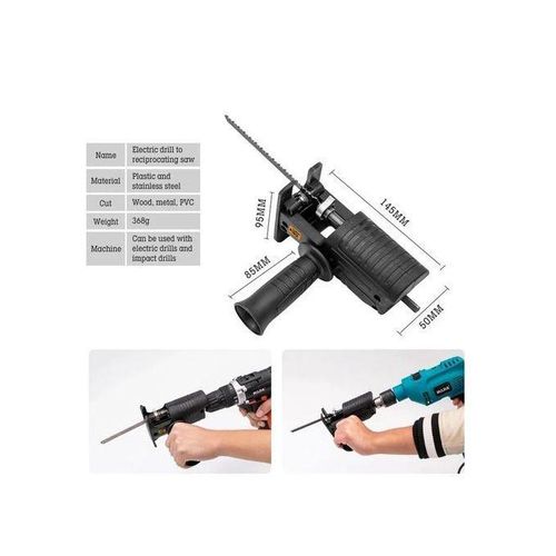 Offre RamadanAdaptateur de scie manuelle alternative pour perceuse électrique