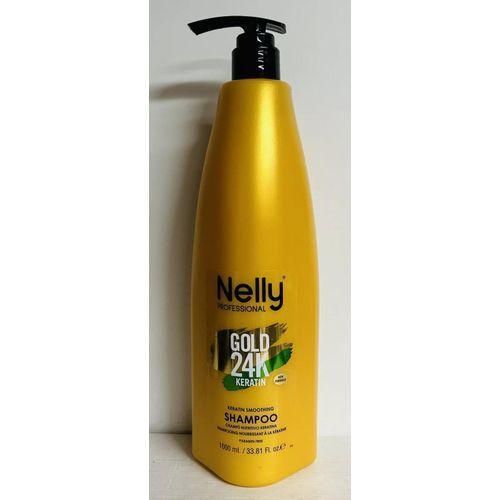 shampooing lissant à la kératine or 24 carats