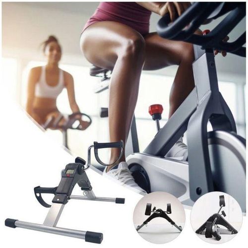 Mini vélo d'exercice Pliable avec écran LCD,pédale d'exercice réglable, équipement de fitness à domicile