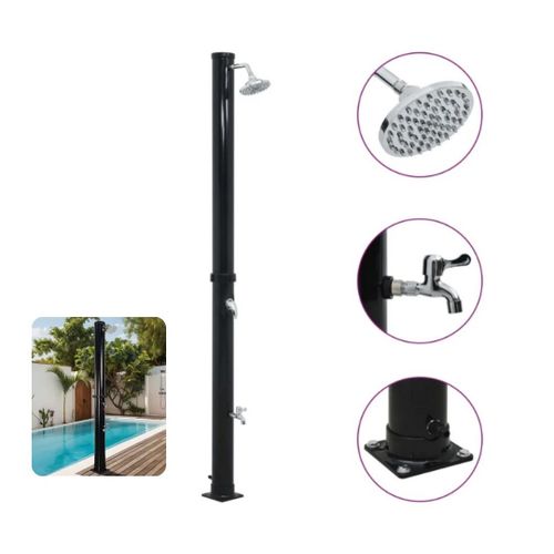 Colonne de Douche Solaire Extérieure BALI FERRI – 35L avec Robinet