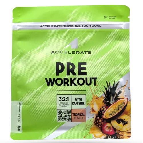 Pr eworkout Tropical – 80 mg de caféine, 3 g de L-citrulline et 2 g de bêta-alanine 400 gr