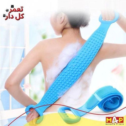 Sangle de douche exfoliante en silicone