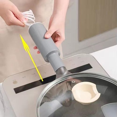 Couvercle de Poignée Anti-Brûlure en Silicone – Protection Haute Température pour Poêle et Casserole