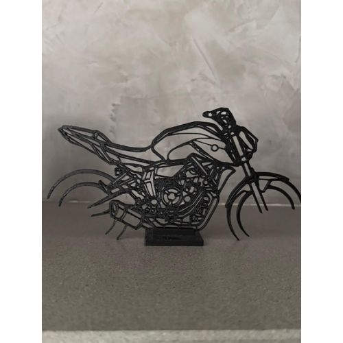 Décoration de bureau moto Yamaha MT-07 - Design moderne