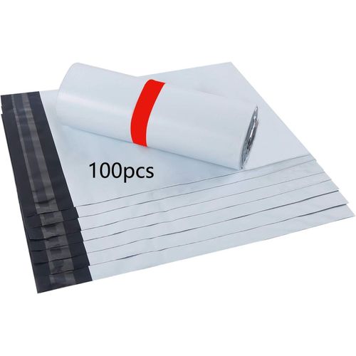 Sachets d’Expédition Adhésifs 60 × 40 cm– Lot de 100 Pochettes Plastiques pour Colis