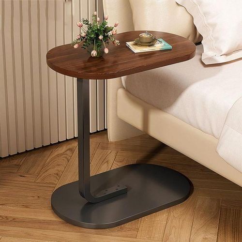 Petite Table Basse, Étagère de Chevet, Mini Canapé, Table d'Appoint Moderne Simple, Mobile, Facile à Assembler