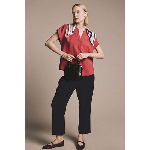 Pantalon à jambes droites Coupe carotte
