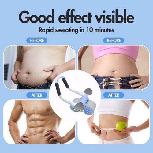 Roue abdominale pour l'entraînement des abdominaux, roue d'exercice Ab avec genouillère, équipement de gymnastique à domicile pour Core