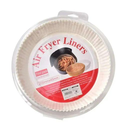 Lot de 50 50 caissettes en papier pour friteuse à air - papier pour air fryer