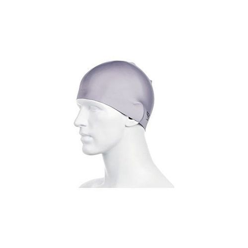Bonnets de natation Bonnet de bain Élastique Silicone gris