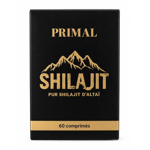 Shilajit pur complément alimentaire 60 comprimés