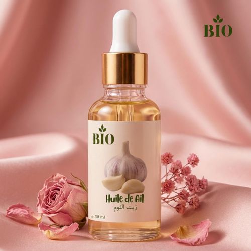 Huile de ail 30 ml huile végétale cosmétique nutrition intense