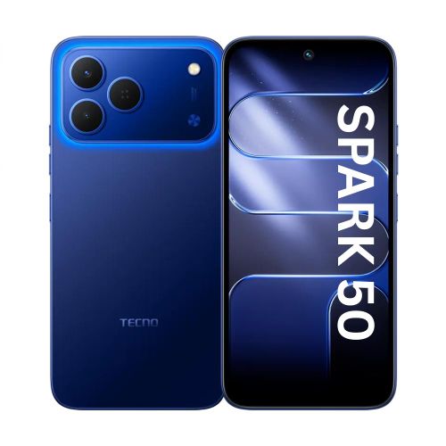 Spark 50 NFC - 6,7'' IPS LCD 120Hz - (256Go / RAM 4GB jusqu'à 12 Go) 7000MAh - Halo Blue