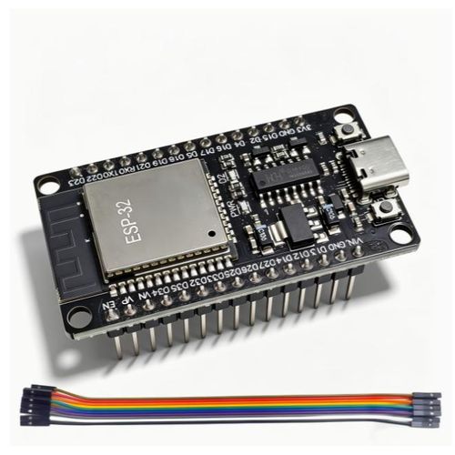 Carte de développement ESP32 CH340C + kit 10 fils, module ESP32CH340 WROOM-32